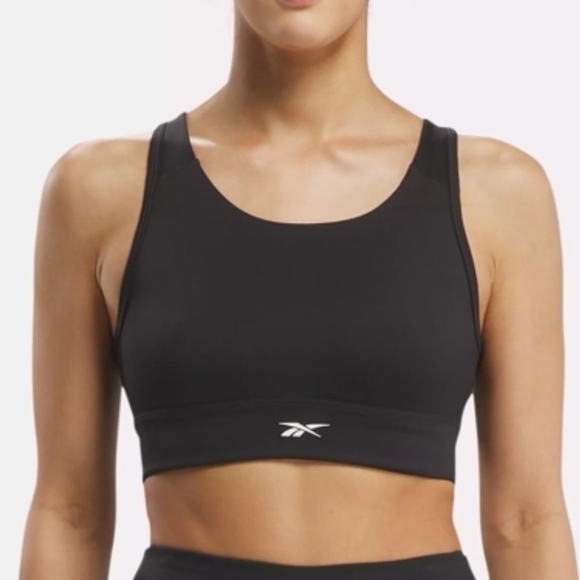 Reebok ID Train High-Support Bra MEDIUM  BLACK - Picture 1 of 13